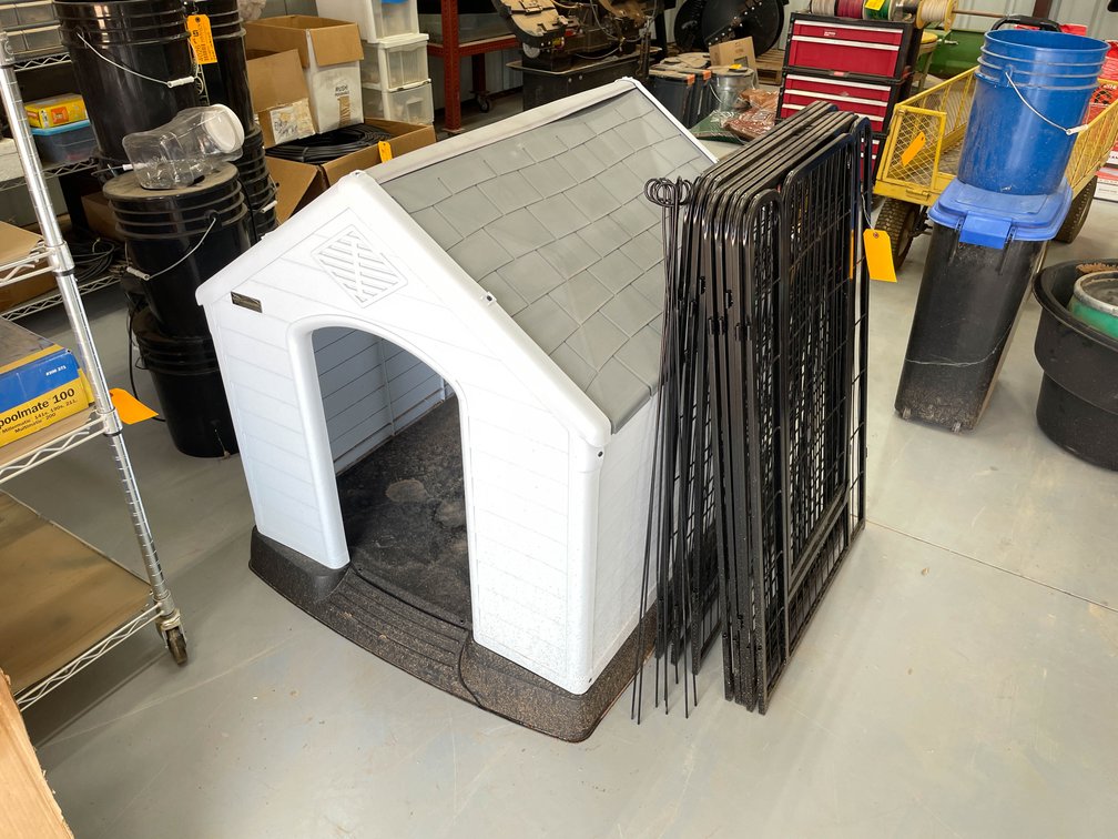 Dog House and Fencing