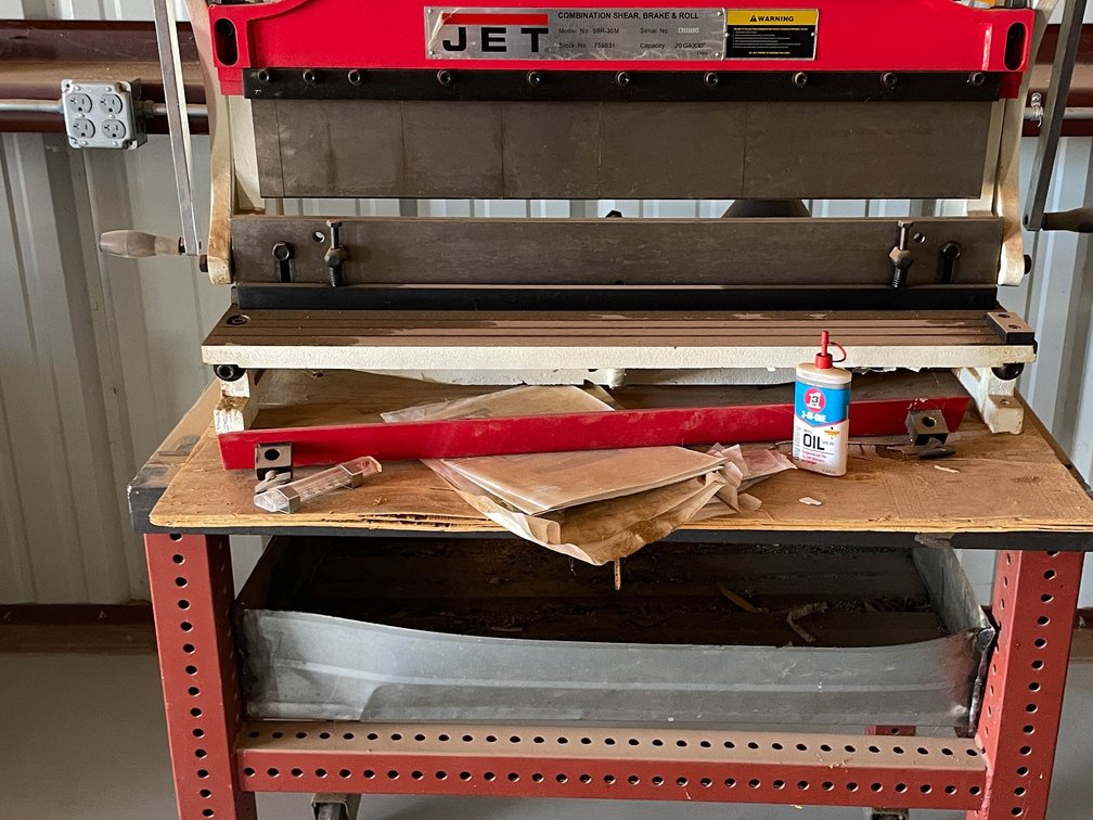 JET Combination Shear, Brake, and Roll