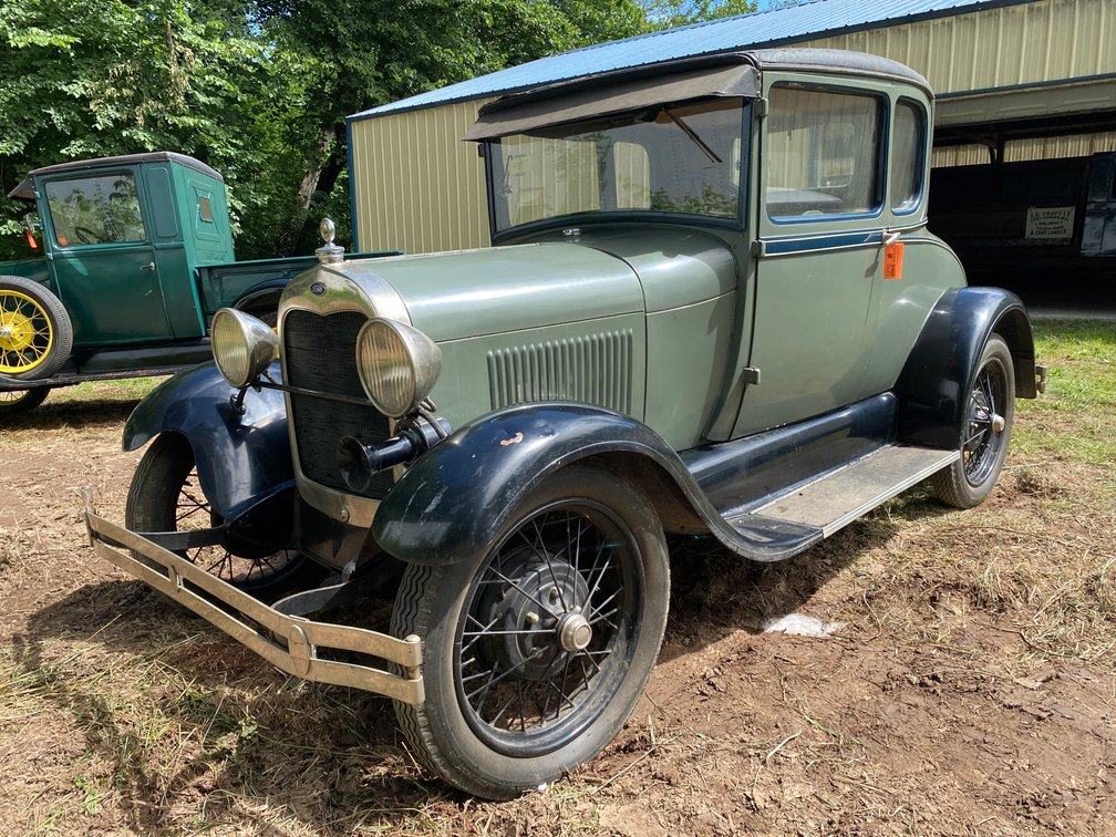 1929 Ford Model A 2-Door Coupe, Update Vehicle is Running (No Title)