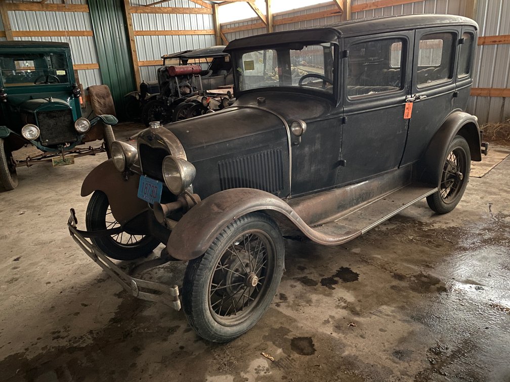 1929 Ford Model A 4-Door, Update Car is Running and Driving (Has WI Title)