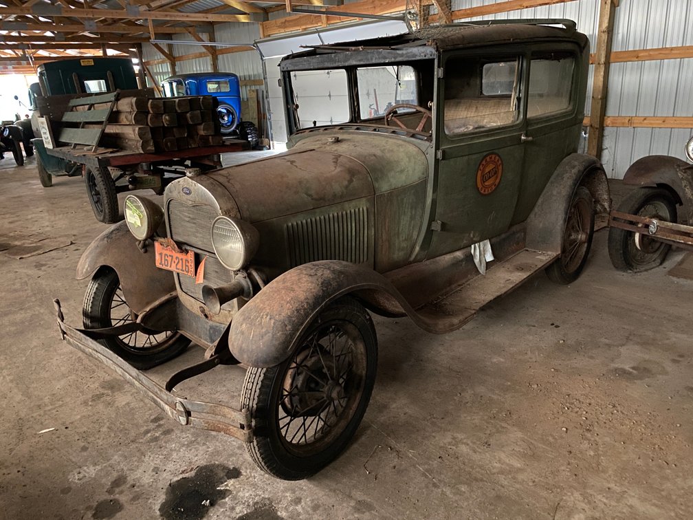 1928 Ford Model A 2-Door Sedan (No Title)