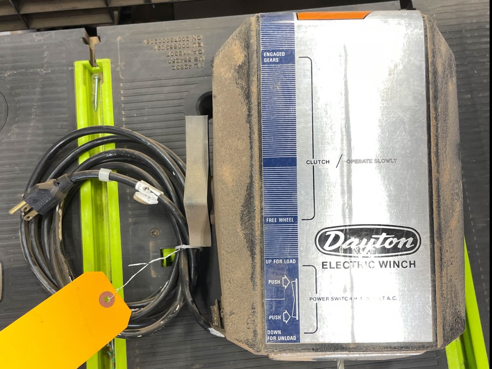 Dayton Electric Winch