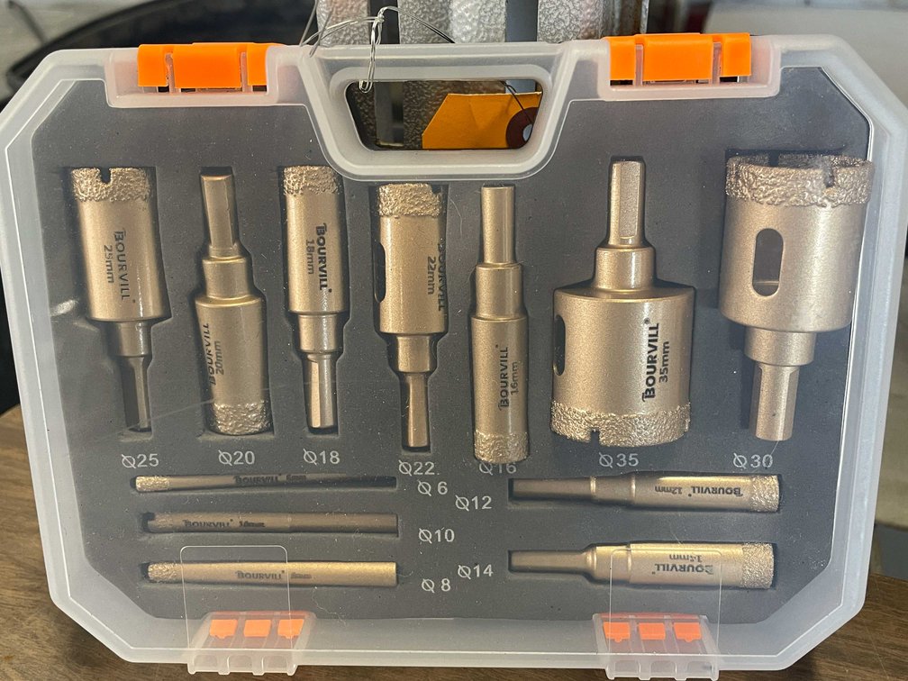 Round Hole Drill Bit Set (CW)