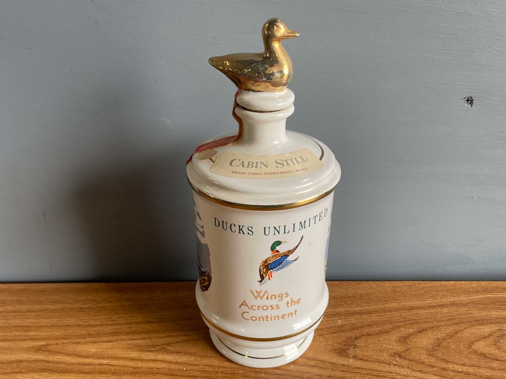 1978 Canada 40th Anniversary Ducks Unlimited Decanter (T5)