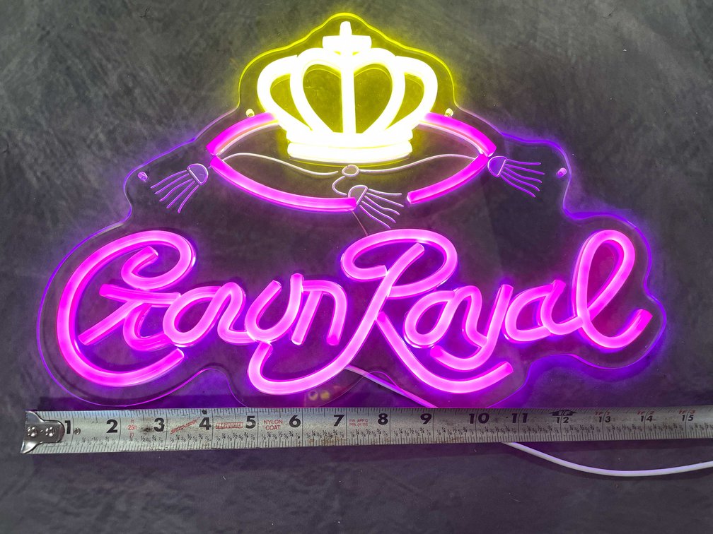 Crown Royal LED Neon Sign (T6)