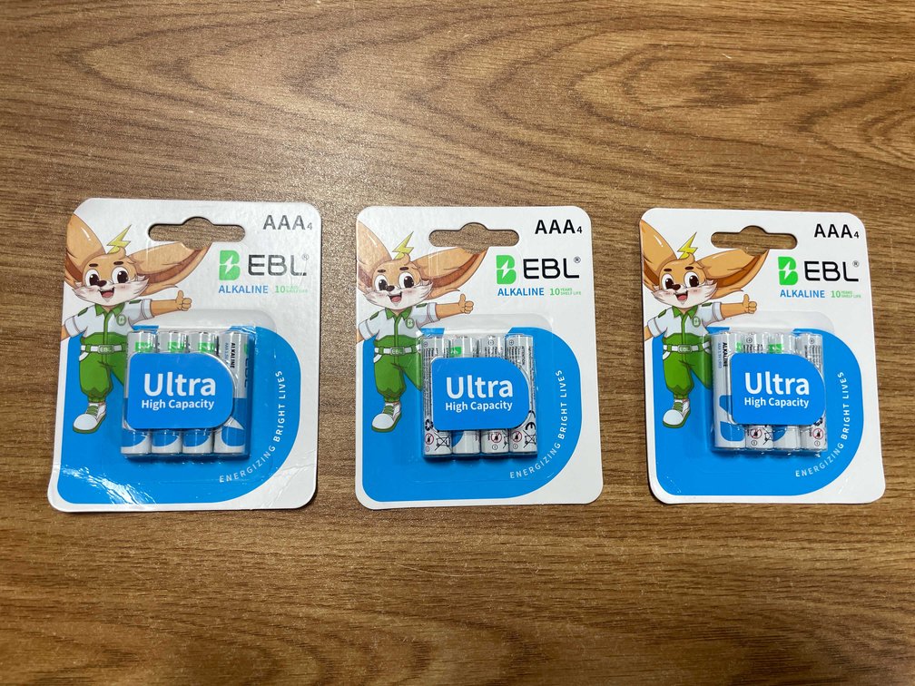 Triple AAA Batteries (T-2)