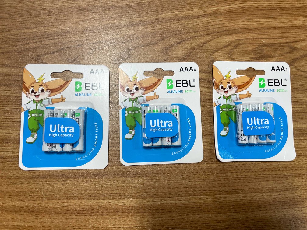 Triple AAA Batteries (T-2)