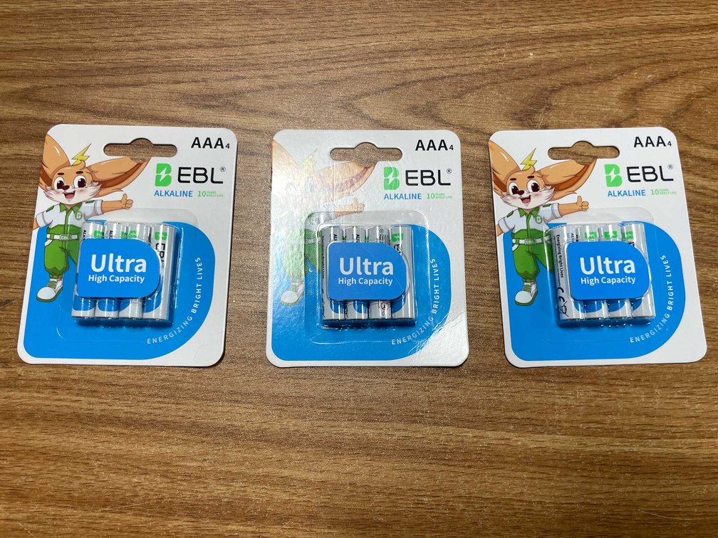 Triple AAA Batteries (T-2)