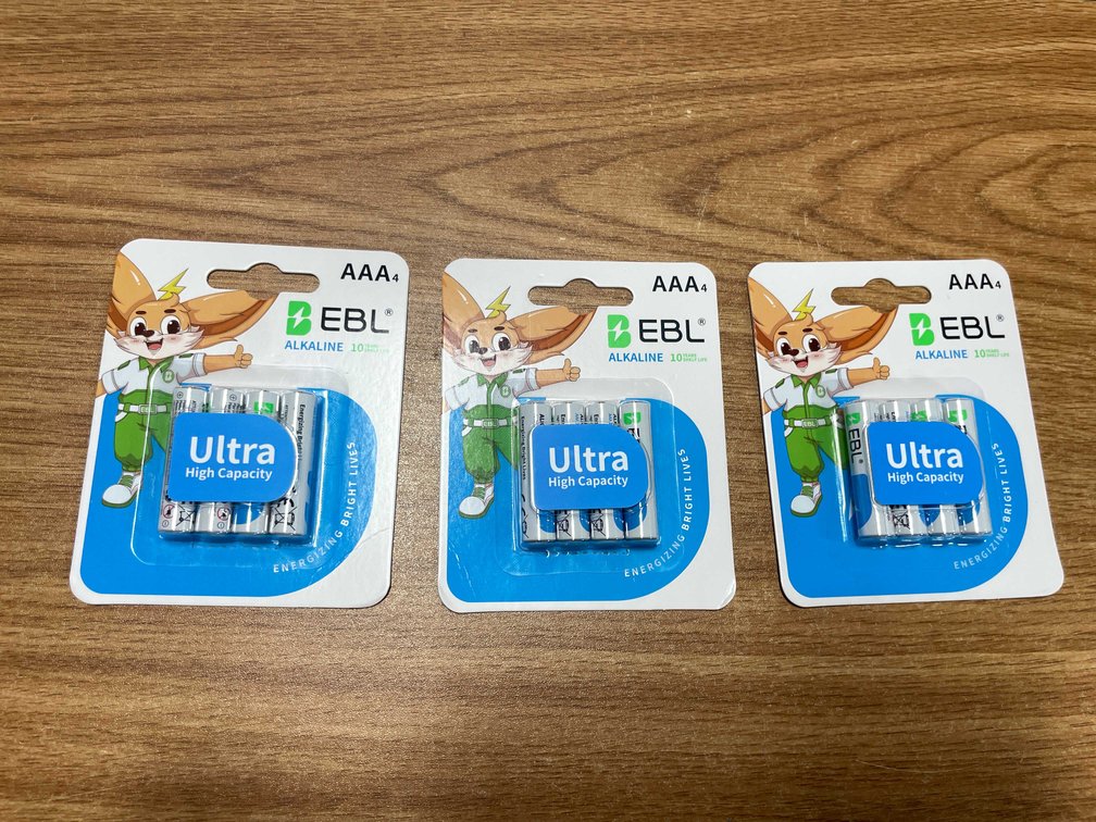 Triple AAA Batteries (T-2)