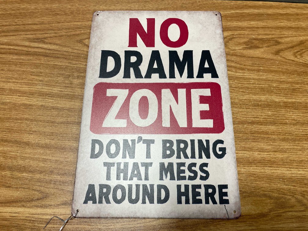 Collectible Metal Novelty Sign (T-2)