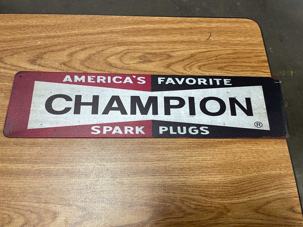 Collectible Metal Novelty Sign (T-2)
