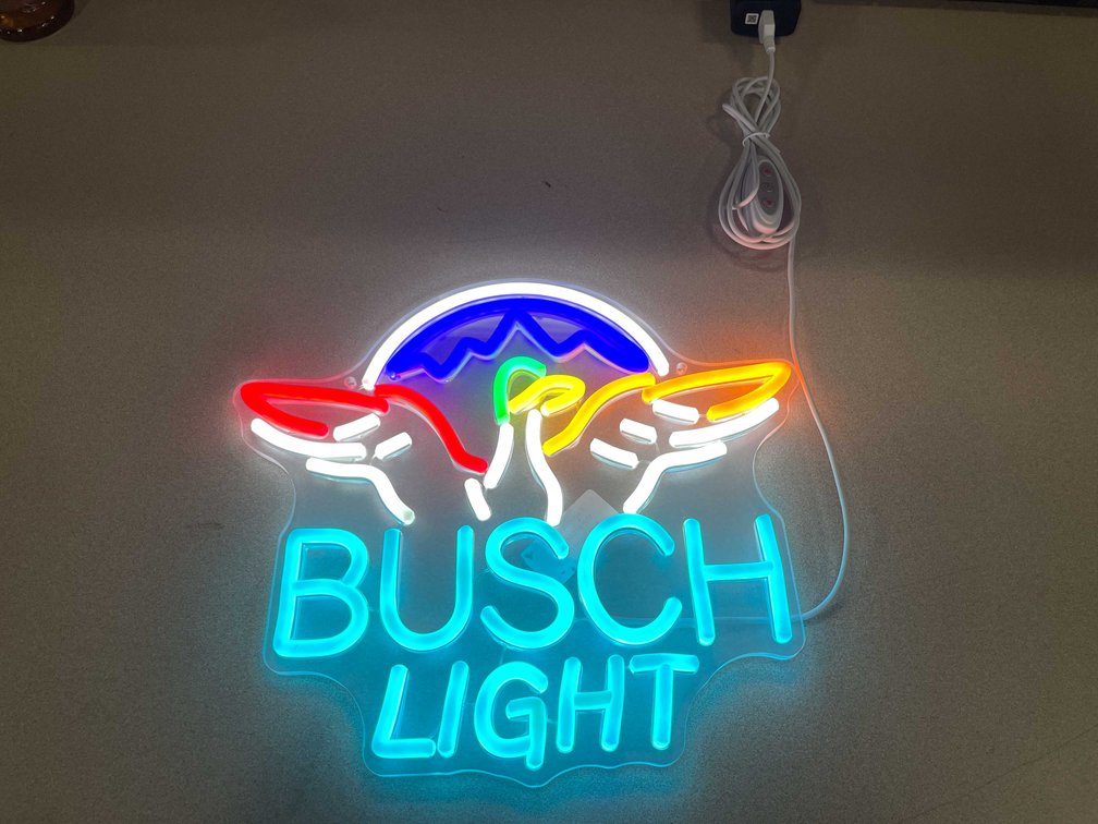 Collectible Busch Light Neon Light (T-2)