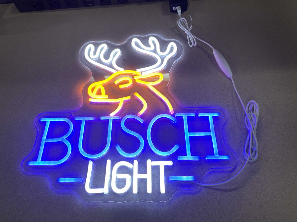 Collectible Busch Light Neon Light (T-2)