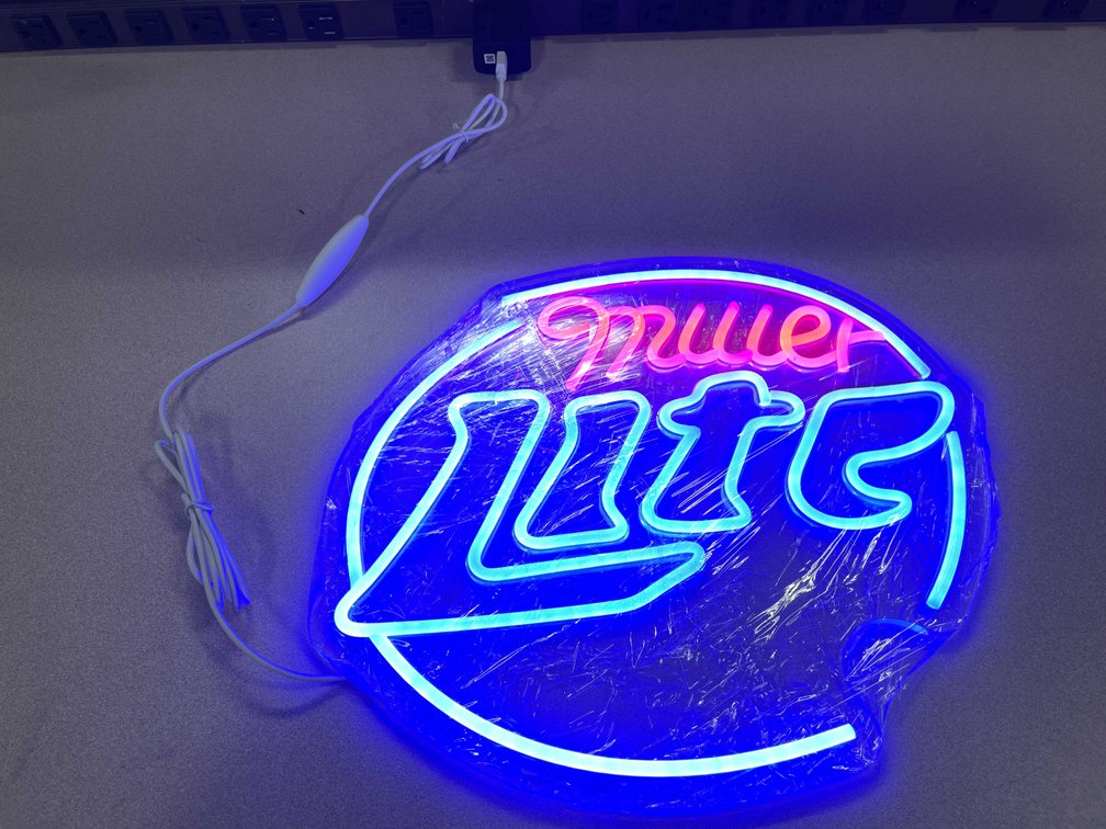 Collectible Miller Lite Neon Light (T-2)