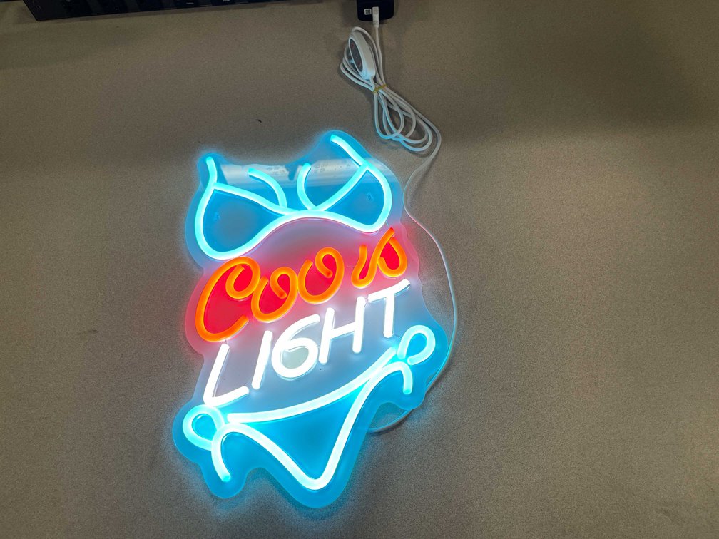 Collectible Coors Light Neon Light (T-2)
