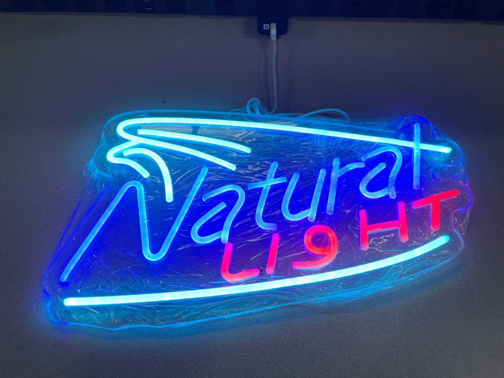 Collectible Natural Light Neon Light (T-2)