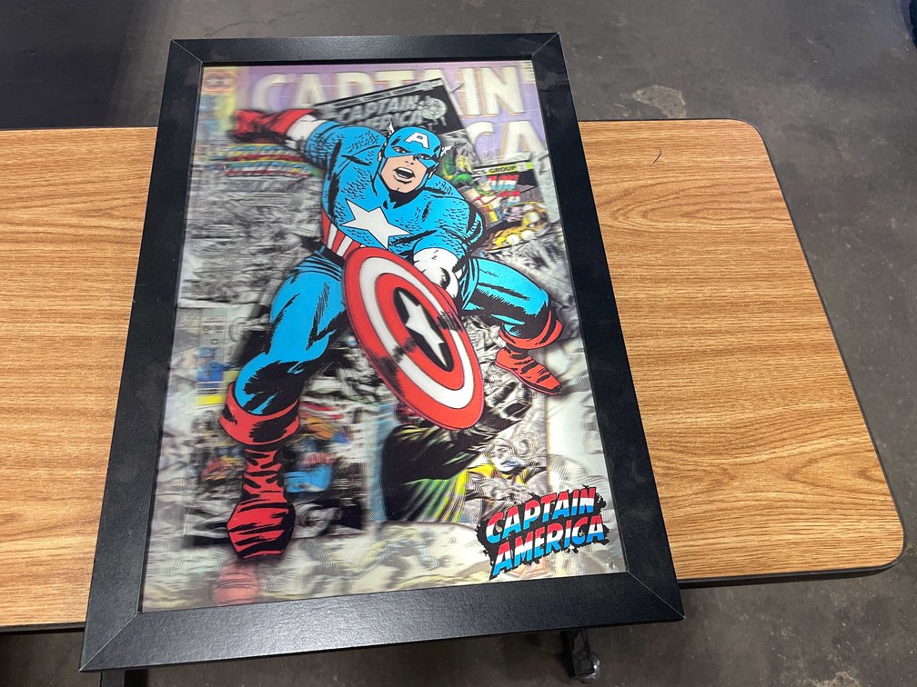 Marvel Comic Captain America Collectible (T-2)