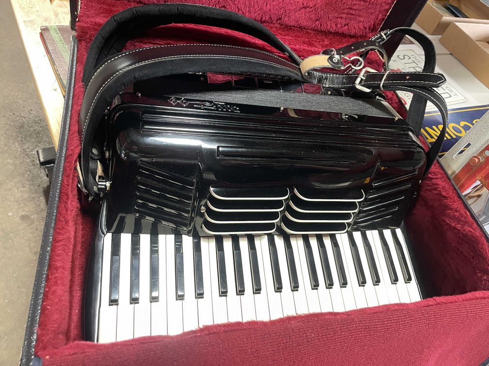 Circa 1960 Panzer 45 Piano Accordion (T3)