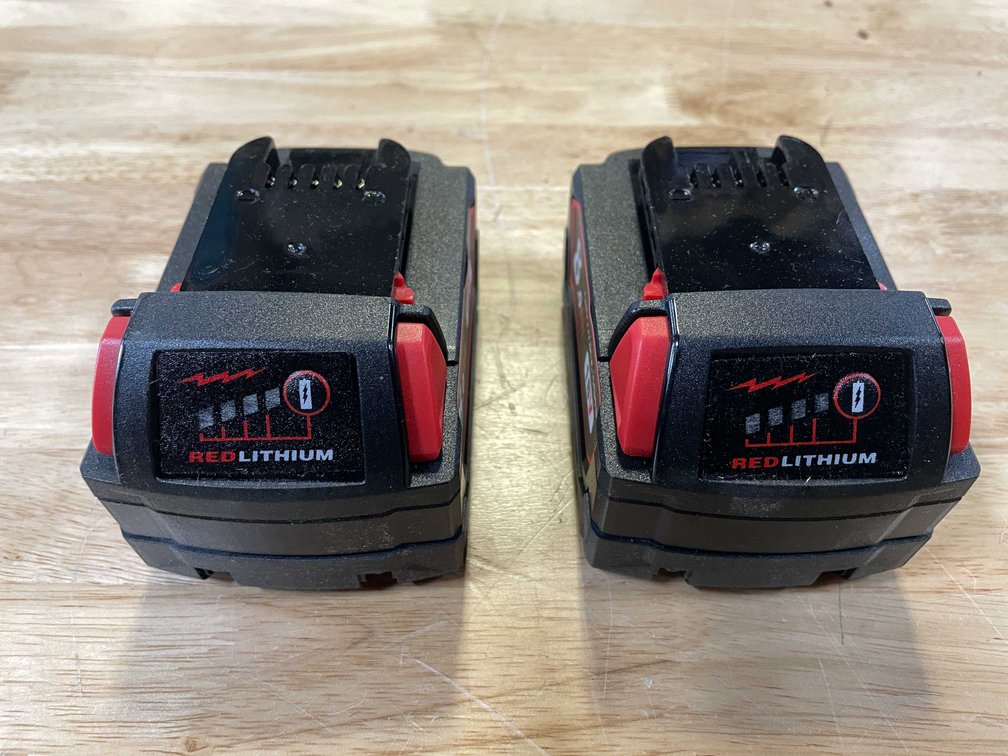 (2) 18 Volt Milwaukee Compatible Batteries (PR6)