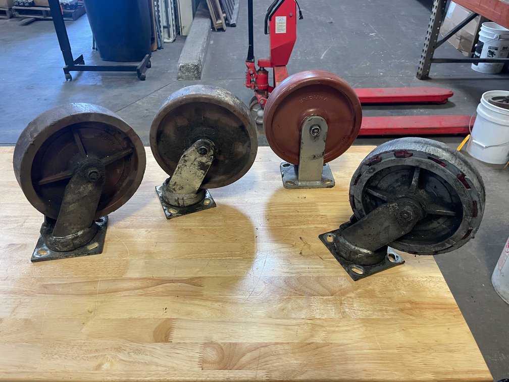 (4) Colson Wheels (PR1)