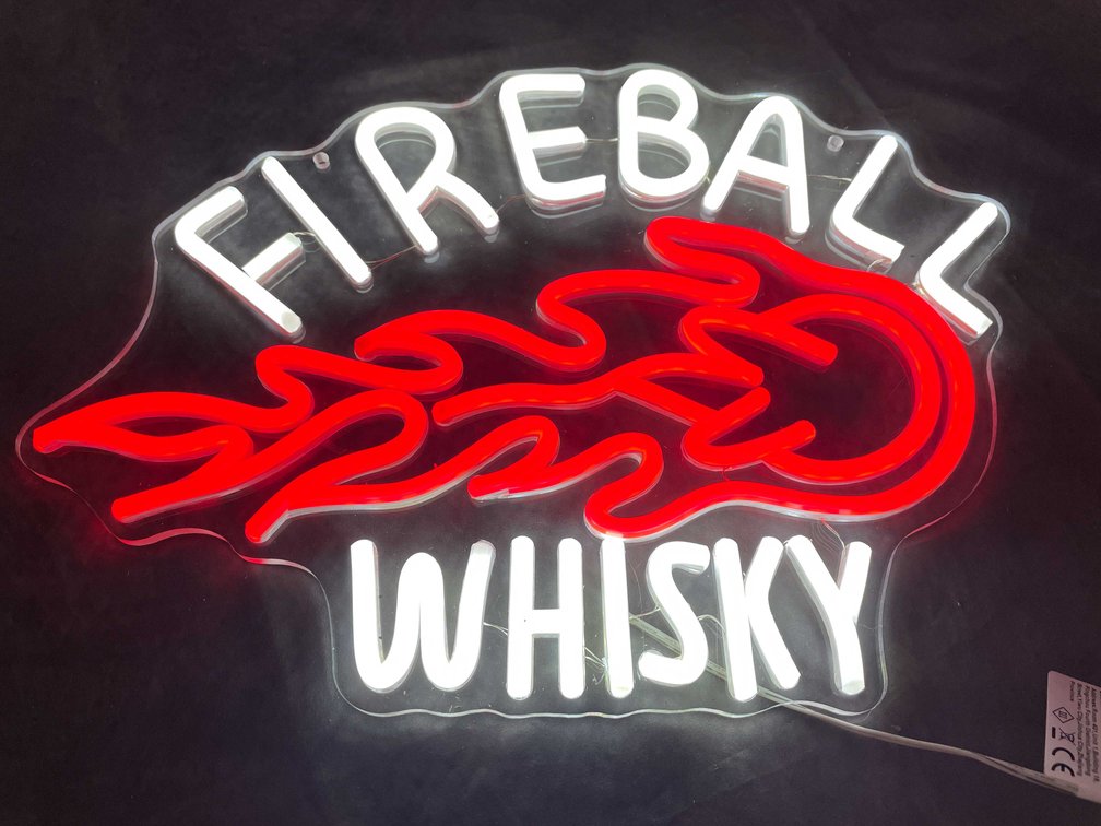 Fireball Whisky LED Neon Sign (T6)