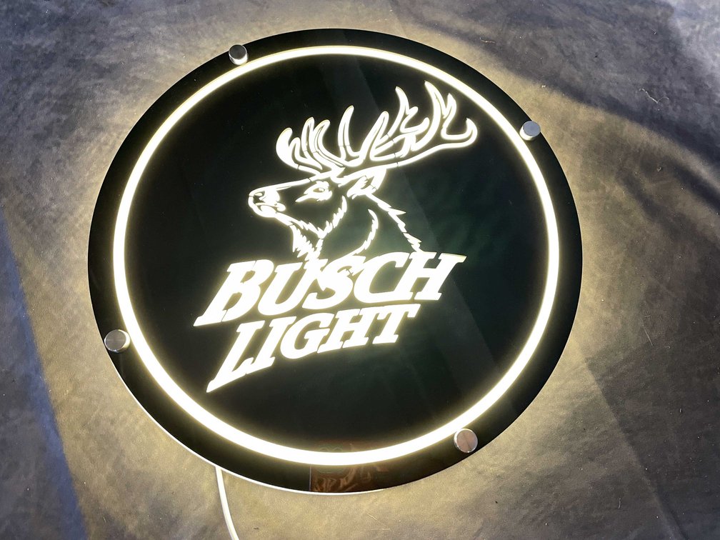 Busch Light Buck Deer LED Neon Sign (T6)
