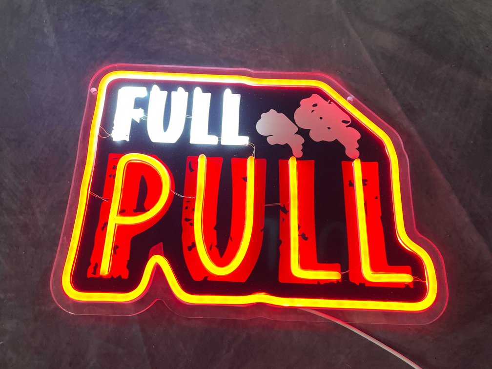 Full Pull Tractor Pulling LED Neon Sign (T6)