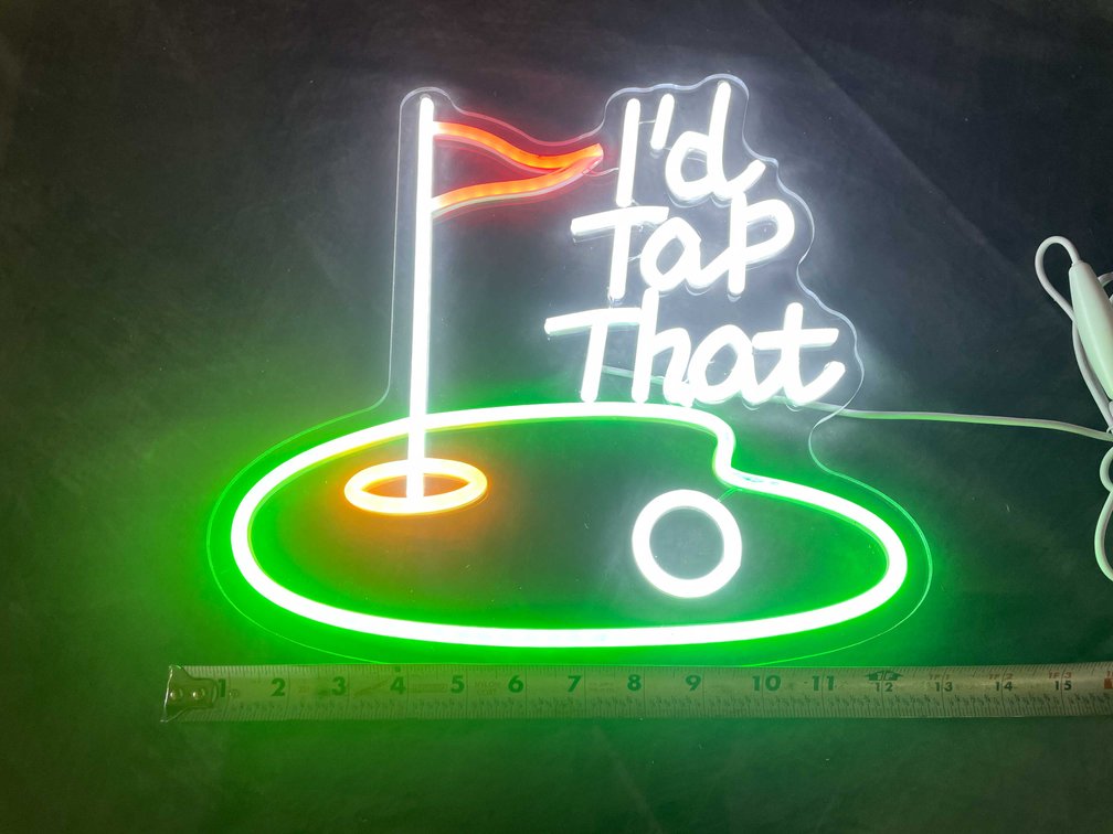 I'd Tap That Golfing LED Neon Sign (T6)