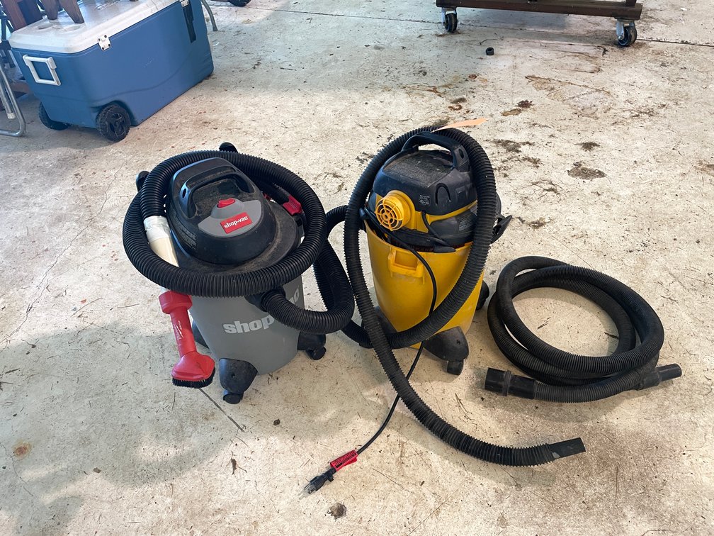 (2) Shop Vacuums