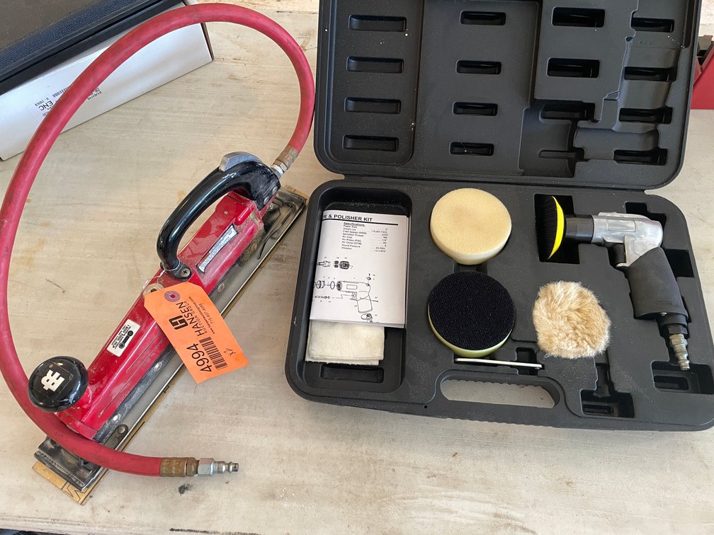 (2) Pneumatic Sanders