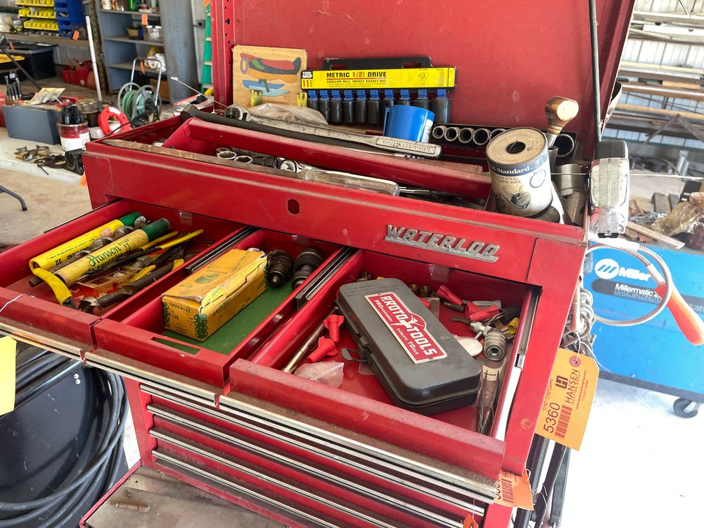 Contents of (3) Drawers and Top