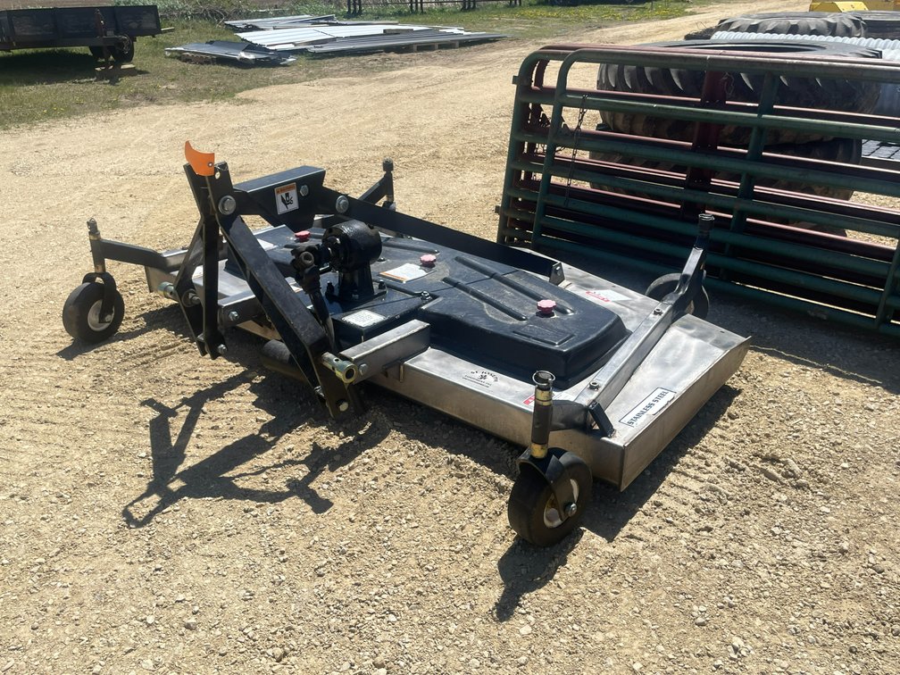 84" Stainless Steel Finish Mower