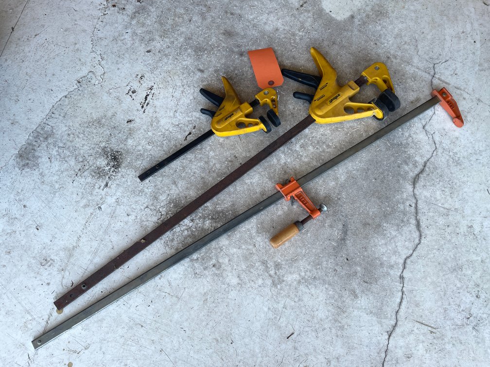 (3) Wood Clamps