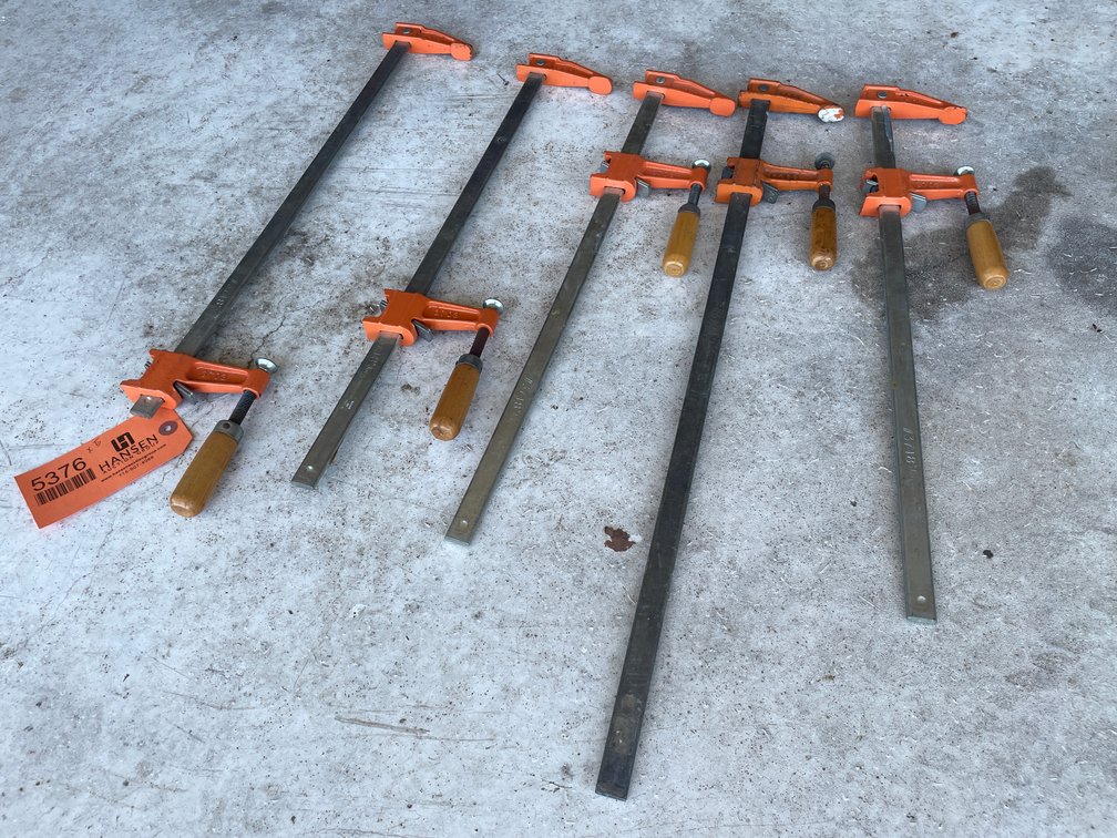 (5) Jorgenson Clamps