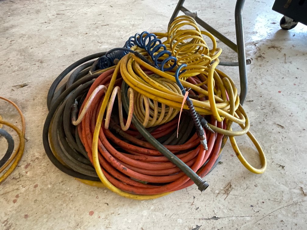 Pile of Air Hoses
