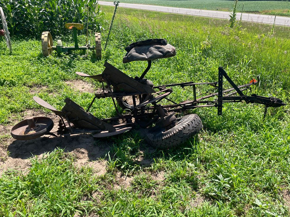 Pull Behind Tractor Plow