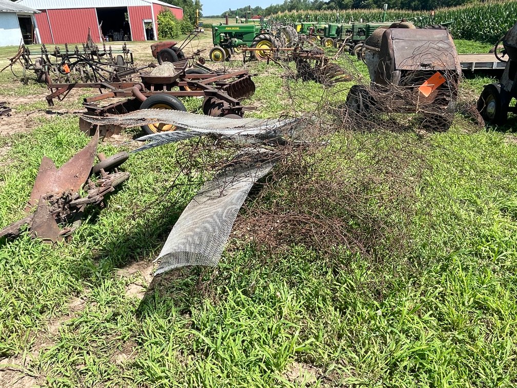 Pile of Misc. Fencing