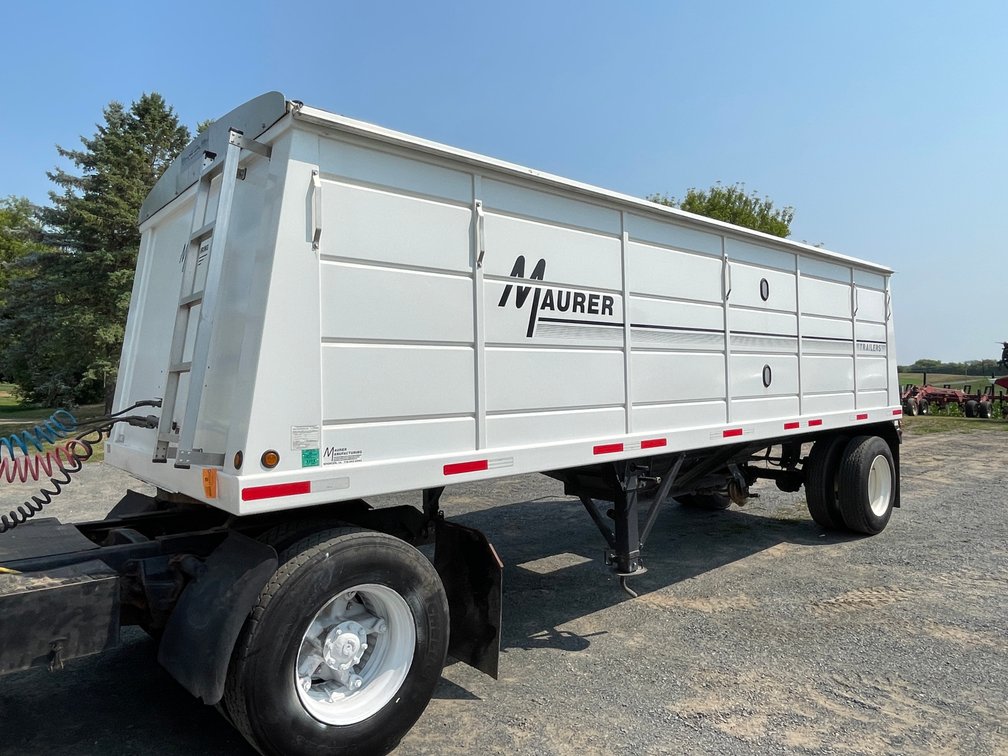 2010 Maurer Manufacturing 24' Single Axle Grain Trailer (Has WI Title)