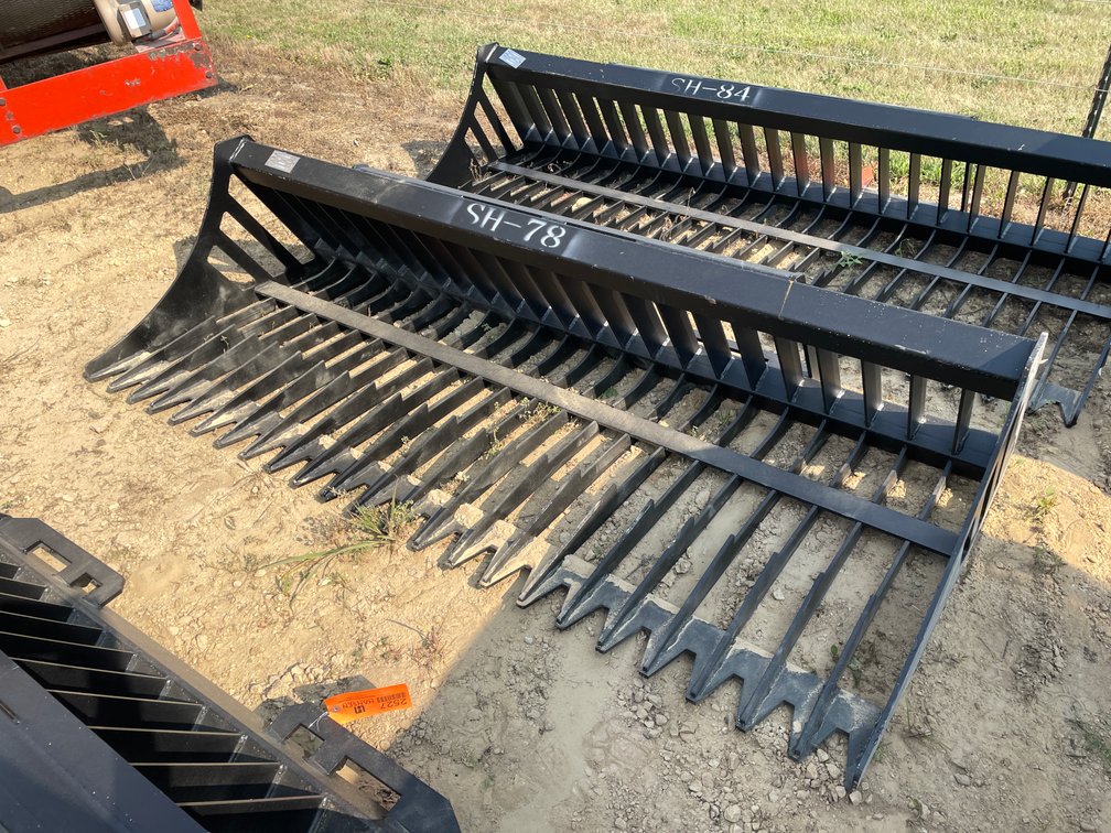 Greatbear Skid Steer Rock Bucket Attachment