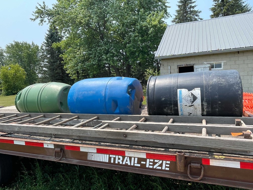 (3) Barrels