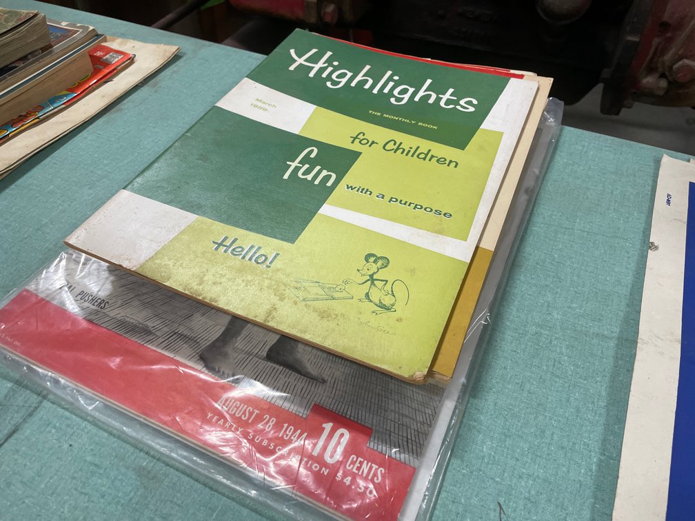 Stack of Vintage Magazines (Fort Atkinson, WI)