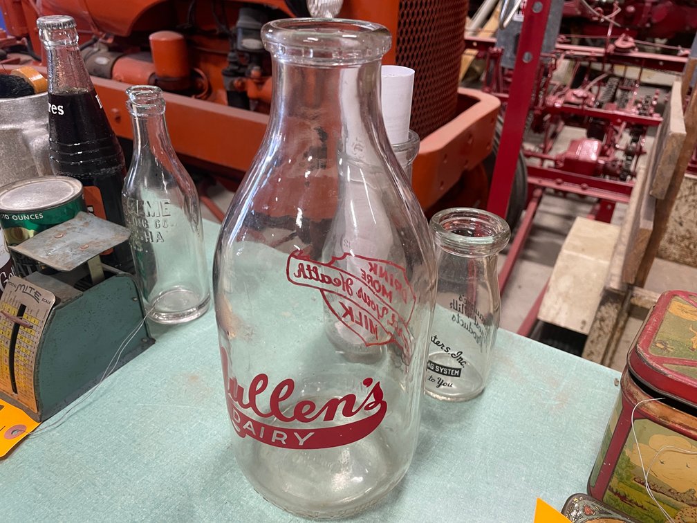 (3) Vintage Glass Bottles (Fort Atkinson, WI)