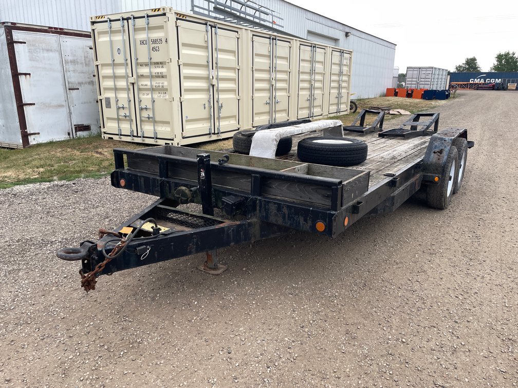 18' Tandem Axle Equipment Trailer (No Title)