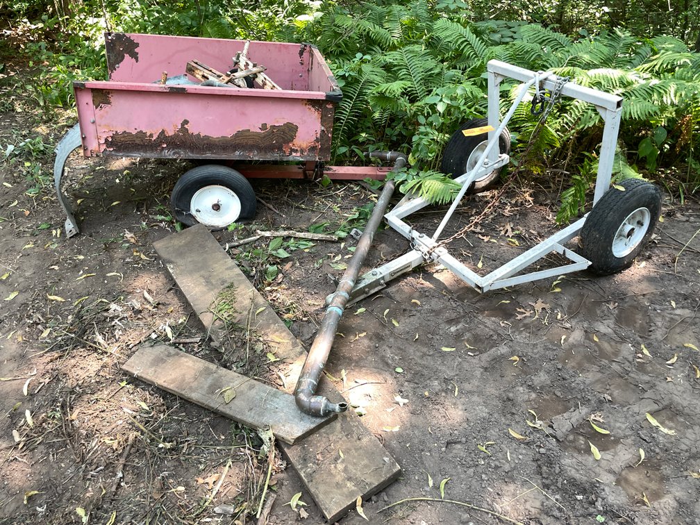 (2) Trailers and Misc. Scrap