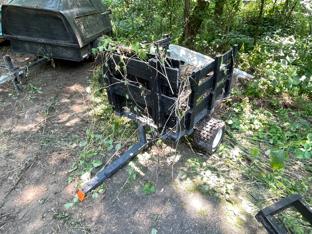 Small Lawn & Dump Trailer