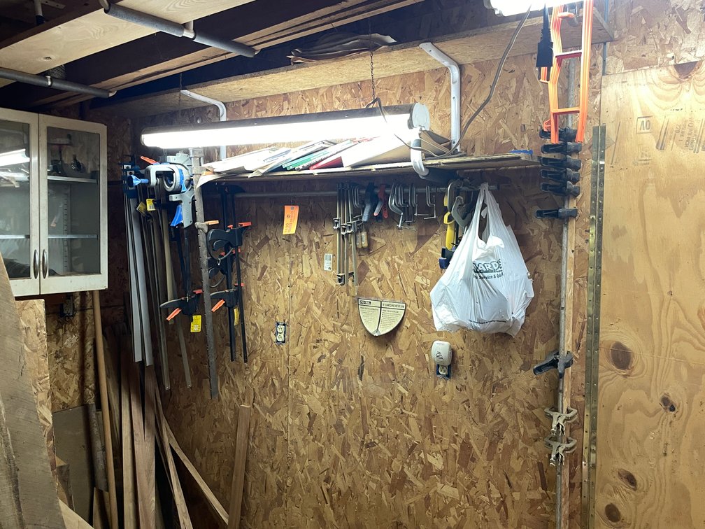 Contents of Shelving and Corner