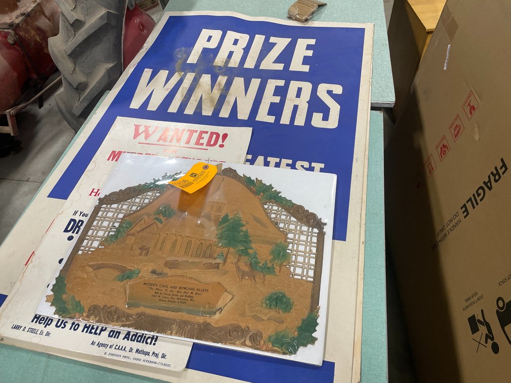 (4) Vintage Signs (Fort Atkinson, WI)