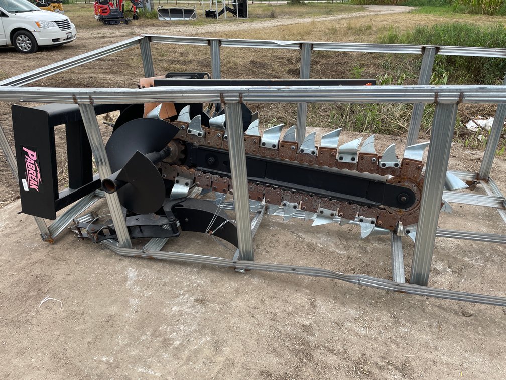 Pabreak Skid Steer Trencher Attachment