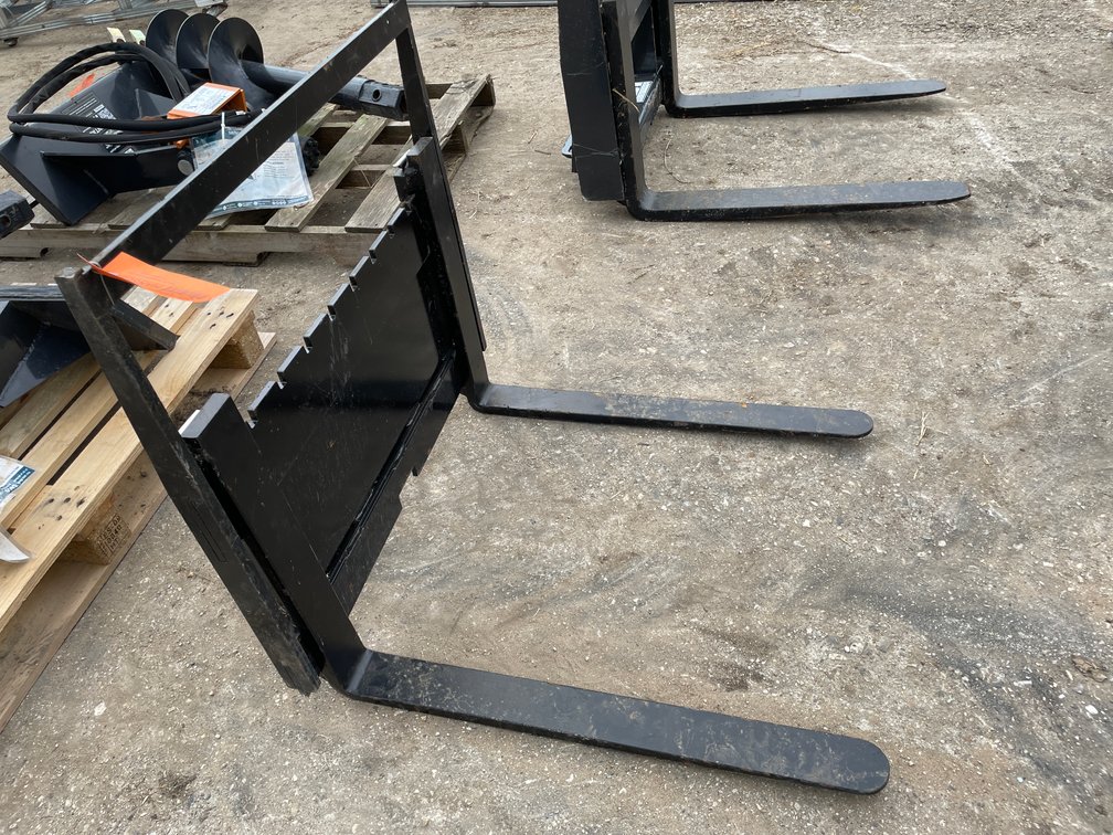 Mini Skid Steer Pallet Fork Attachment