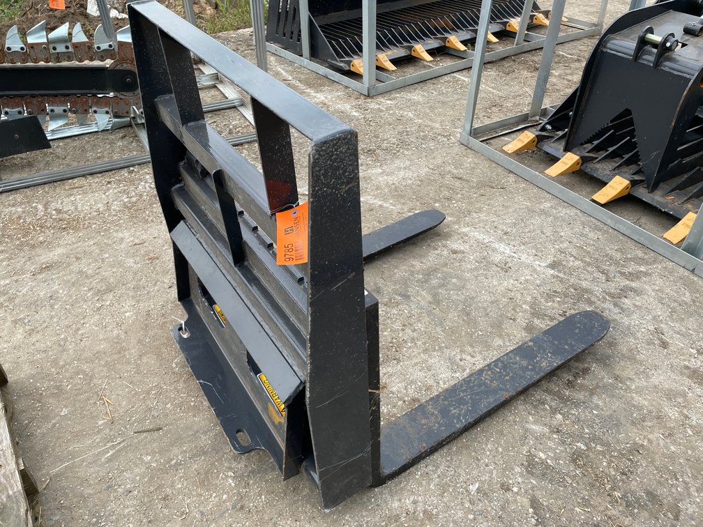 Mini Skid Steer Pallet Fork Attachment